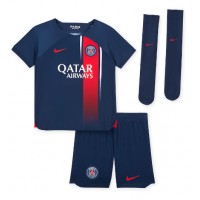 Paris Saint-Germain Neymar Jr #10 Fußballbekleidung Heimtrikot Kinder 2023-24 Kurzarm (+ kurze hosen)